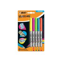 BIC Pemanent Marker Intense 0.8mm 968410 5 Farben