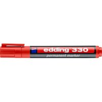 EDDING Permanent Marker 330 1-5mm 330-002 rot