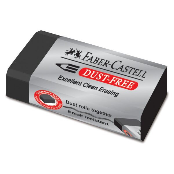FABER-CASTELL Gomme Dust-free 187171 noir