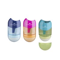 FABER-CASTELL Radierer-Spitzer-Kombi Mini, im Display