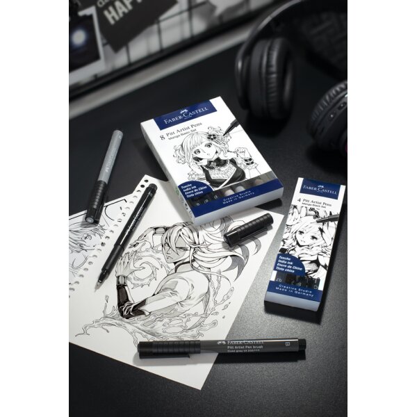 FABER-CASTELL Feutre à lencre de Chine PITT artist pen