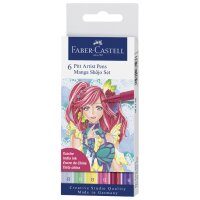FABER-CASTELL Feutre PITT artist pen Manga Shôjo,...