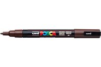 UNI-BALL Posca Marker 0.9-1.3mm PC-3M Dark brown brun