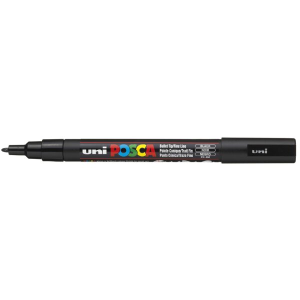 POSCA Marqueur à pigment PC-3M, rouge foncé