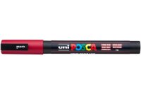 UNI-BALL Posca Marker 0.9-1.3mm PC-3M Dark red dunkelrot