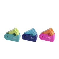 FABER-CASTELL Taille-crayon simple SLEEVE MINI, assorti