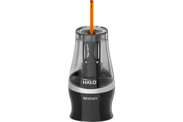 WESTCOTT Taille-crayon iPoint Halo E-55050 00 noir électronique