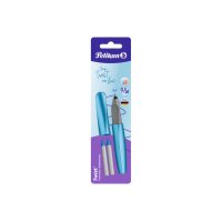 PELIKAN Rollerball Twist M 811286 Frosted Blue