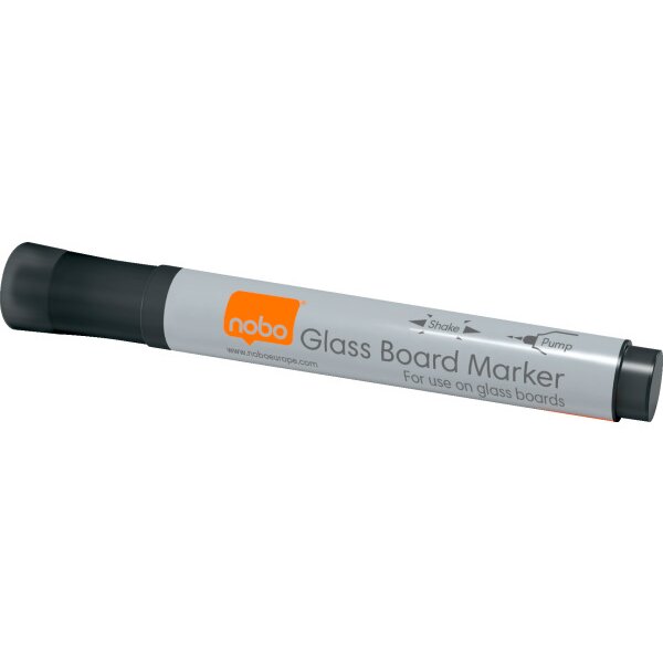 NOBO Glassboard-Marker 1905322 noir 4 pcs.