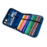 FUNKI Etui Space 6012.517 bleu foncé 205x140x45mm