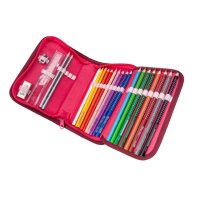 FUNKI Etui Mandala 6012.518 orange/rouge 205x140x45mm