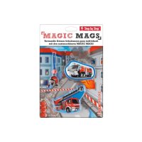 STEP BY STEP Accessoires Magic Mags 139257 Fire Engine 3 pcs