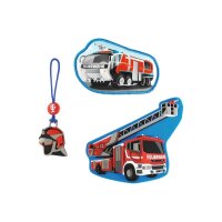 STEP BY STEP Accessoires Magic Mags 139257 Fire Engine 3 pcs