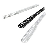 GBC Plastikbinderücken ClickBind, DIN A4, 8 mm, weiss