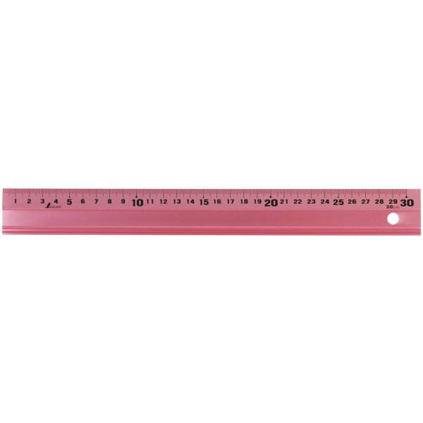 NT Règle Alu 30cm 65416 pink