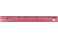 NT Règle Alu 30cm 65416 pink
