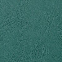 GBC Couverture de reliure grain cuir, A4, vert foncé