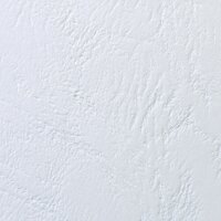 GBC Couverture de reliure Grain cuir, A4, 250 g/m2, rouge