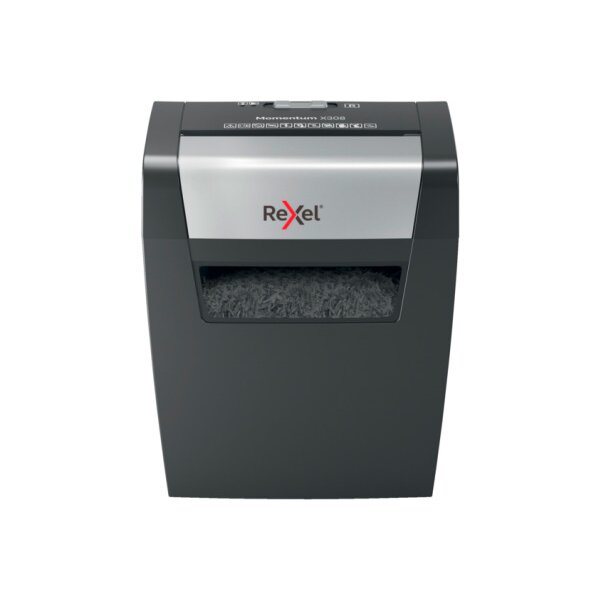 REXEL Aktenvernichter Momentum 2104570EU X308, P-3, 15lt