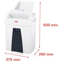 HSM Destructeur de documents Auto-Feed SECURIO AF100