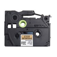 PTOUCH Band schwarz/gold TZEPR851 PT-P710BT 24mm