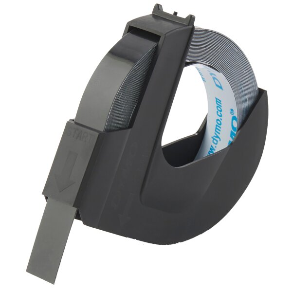 DYMO Ruban destampage 3D, 9 mm x 3 m, noir