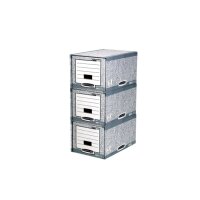 FELLOWES BankersBox Schubladenbox 01820EU grau/weiss...