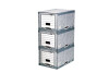 FELLOWES BankersBox Schubladenbox 01820EU grau weiss 35x29x54.5cm