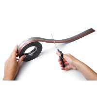 DURABLE Magnetband DURAFIX ROLL, selbstklebend, silber