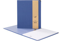 BIELLA Schreibmappe Scribble A4 CB0000207U dunkelblau Punkte 5mm,50 Blatt