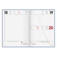 BIELLA Agenda Colorful 2027 809701050027U 1J/1P bleu ML 14.5x20.5cm