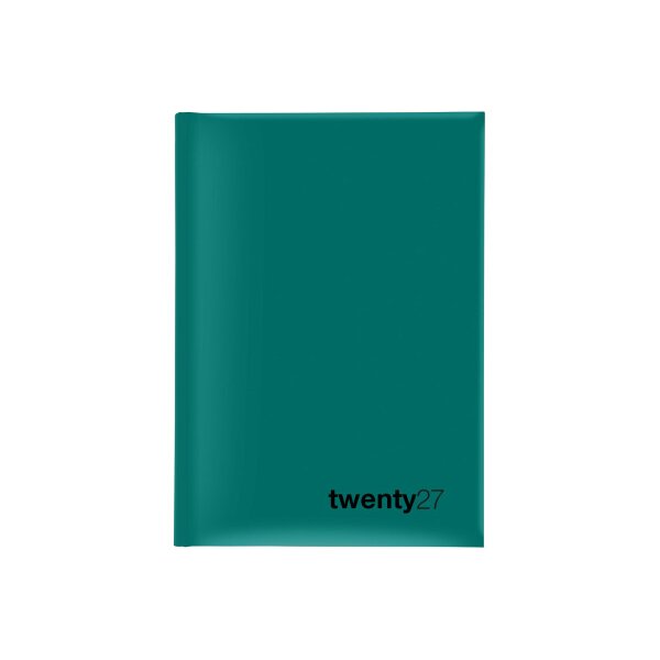 BIELLA Agenda Colorful 2027 809701090027U 1J/1P petrol ML 14.5x20.5cm