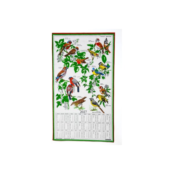 DOERIG Oiseaux lin 2027 19.2795 1A/1P ML 40x70cm