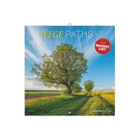 ALPHA EDITION Calendrier 2027 161884 Chemins ML 30x30cm