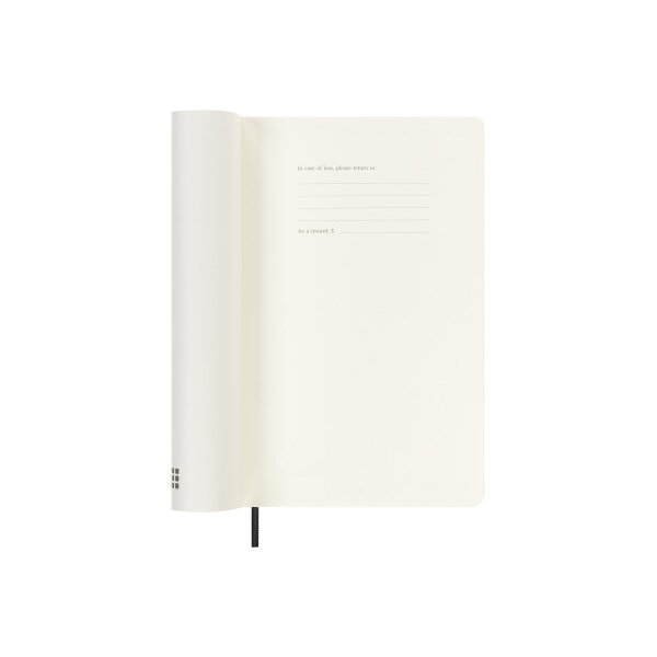 MOLESKINE Agenda de jours 26/27 DSB18DC3Y27 18M SC noir 13x21cm