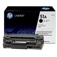 HP Cartouche toner 51A noir Q7551A LaserJet P3005 6500 pages