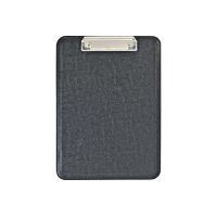 ECOBRA Schreibplatte A4 789250 schwarz Kunstleder hoch