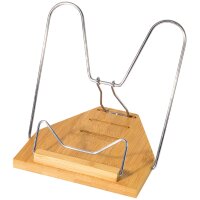 WEDO Pupitre, en bambou, support métallique...