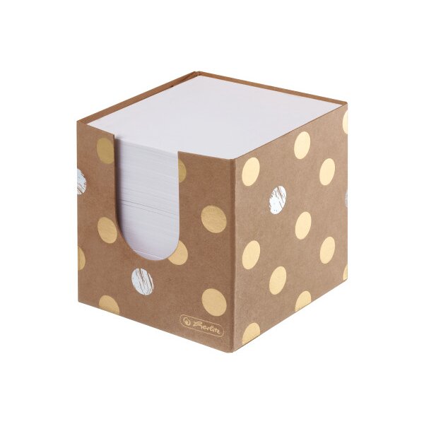 HERLITZ Zettelkasten 9x9x9cm 50021819 Pure Glam