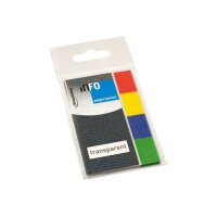 INFO Page Marker im Umschlag 5670-00 transp. 20x50mm,...