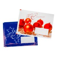 NEUTRAL Enveloppe molleton. Noël 081055 Gr.7,...