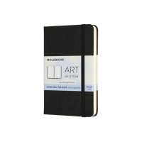 MOLESKINE Carnet aquarelle HC P/A6 626741 noir, 60 pages