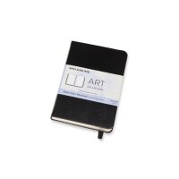 MOLESKINE Carnet aquarelle HC P/A6 626741 noir, 60 pages