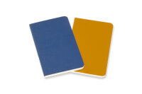 MOLESKINE Cahier 2x 10.5x6.5cm 620558 en blanc,lilac/rouge,56 p.