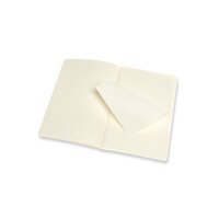 MOLESKINE Notizheft 2x 21x13cm 620534 blanko, korall/marine, 96 S.