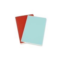 MOLESKINE Cahier 2x 21x13cm 620527 ligné,...
