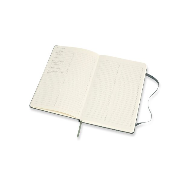 MOLESKINE Notizbuch PRO A4 647620763 waldgr&uuml;n, liniert 240 Blatt