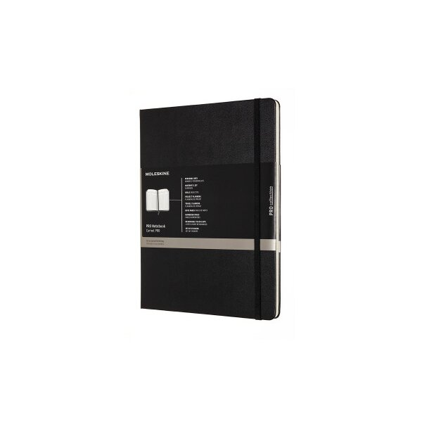 MOLESKINE Carnet 25x1,5x19cm 620800 noir, 192 pages
