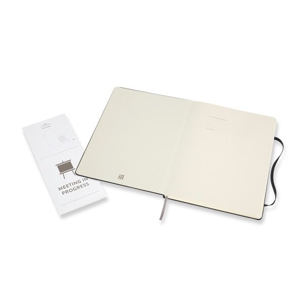 MOLESKINE Carnet 25x1,5x19cm 620800 noir, 192 pages