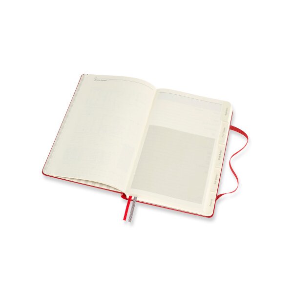 MOLESKINE Carnet Thema Rezepte A5 647620213 rouge, lign&eacute; 400 feuil.